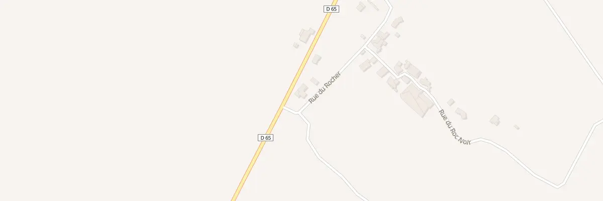 Plan du 11 Rue du Rocher à Souffrignac