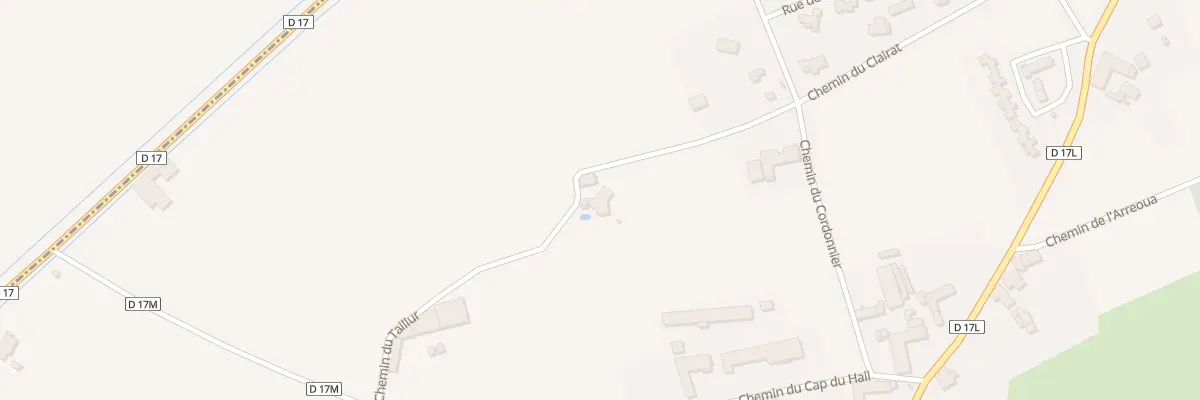 Plan du 270 Chem du Taillur à Lécussan