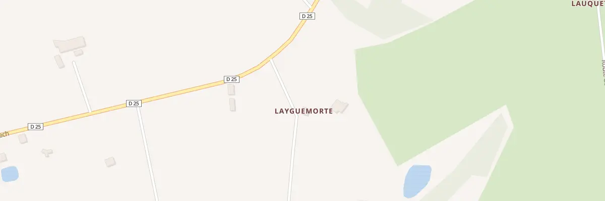 Plan du 102 Layguemorte à Saint-Aubin-de-Cadelech