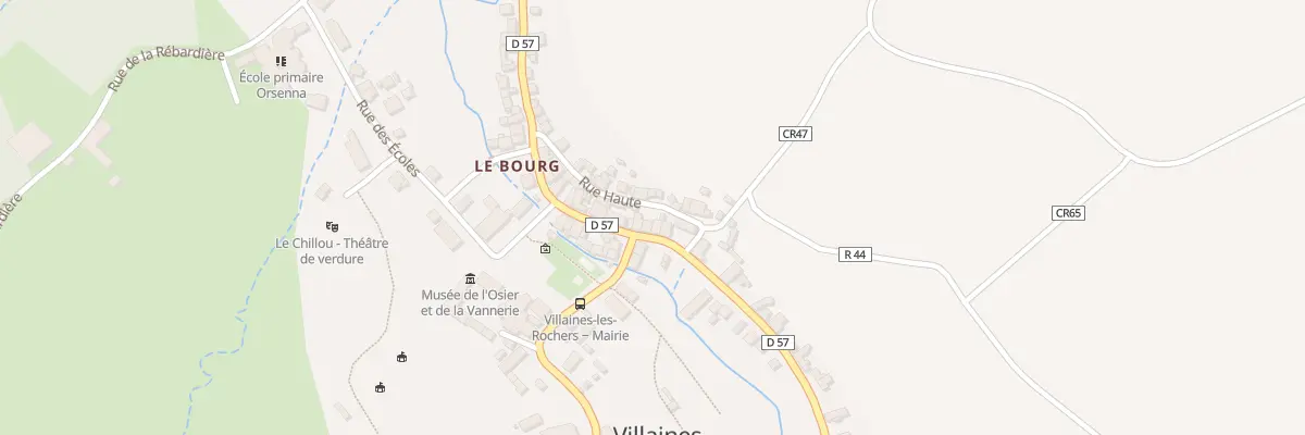 Plan du 14 Rue des Caves Fortes à Villaines-les-Rochers