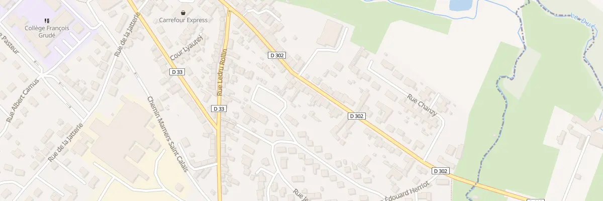 Plan du 26 Rue de Belfort à Connerré