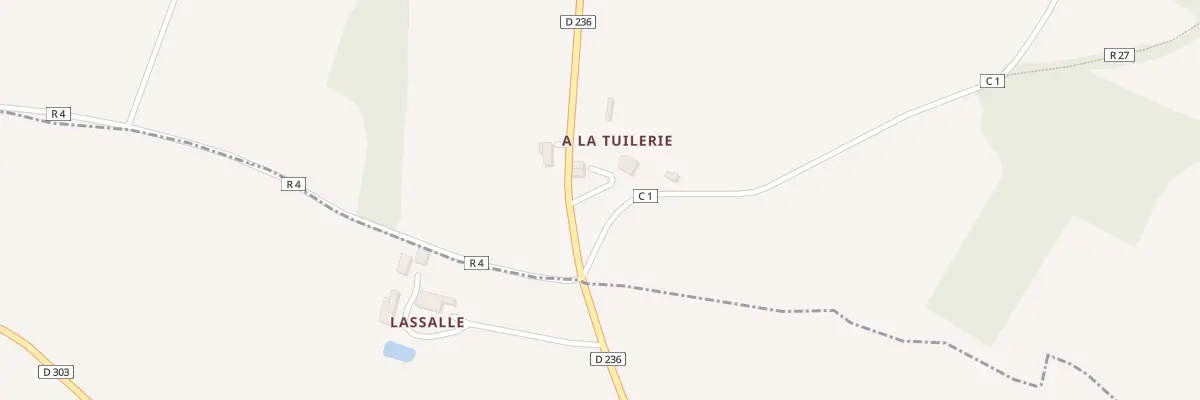 Plan du 5090 A la Tuilerie à Larroque-Saint-Sernin