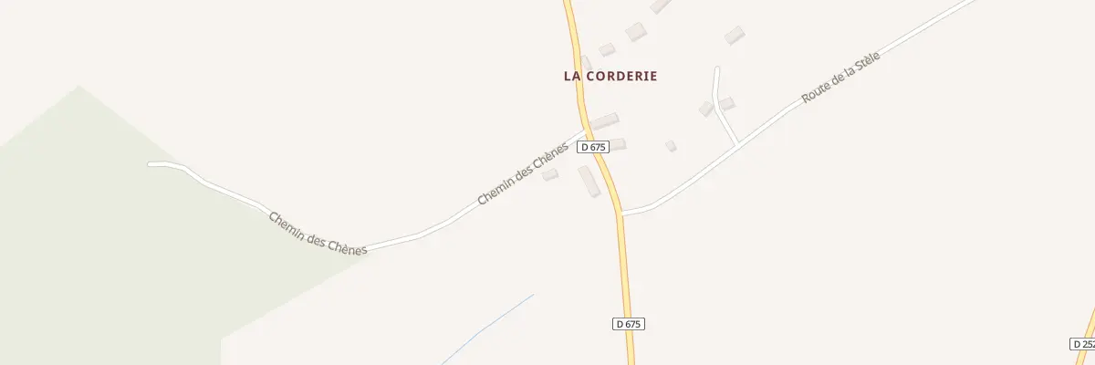 Plan du 5 La Cordrie au Ménil-Bérard