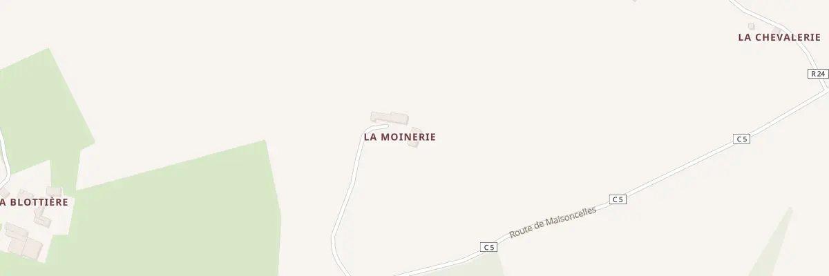 Plan du 5120 La Moinerie à Villaines-sous-Lucé