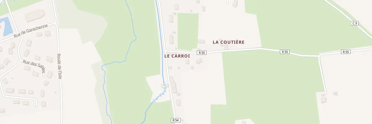 Plan du 5419 Le Champ de Derriere à Saint-Vincent-du-Lorouër