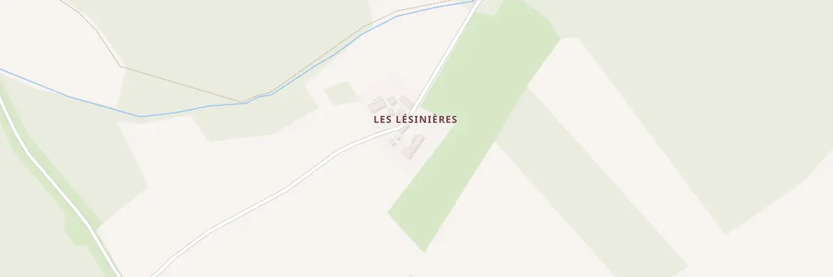 Plan du 86 Les Lesinieres à Luzé