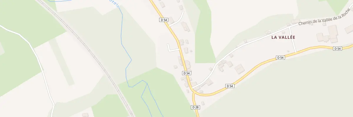 Plan du 391 Pres de la Vallee à Saint-Paterne-Racan