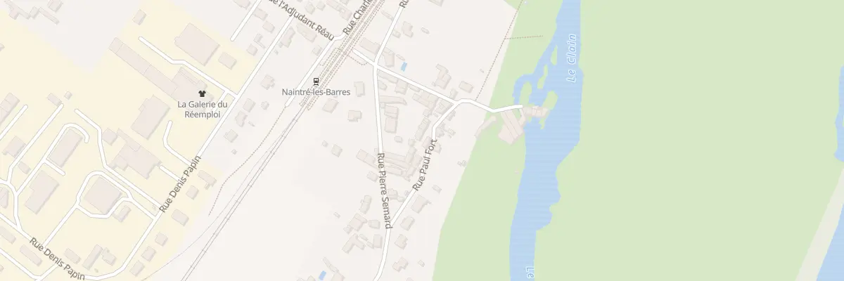 Plan du 11 Rue Paul Fort à Naintré