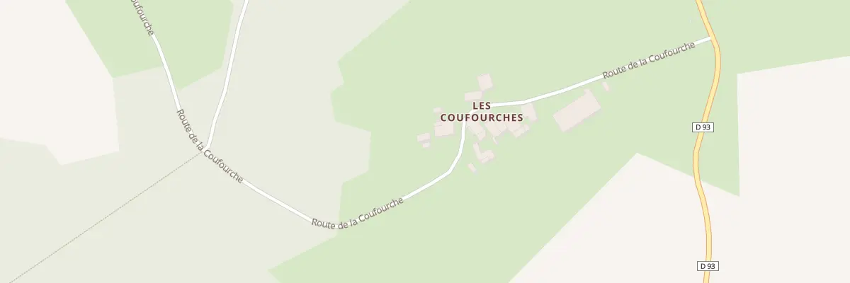 Plan du 6 Rte de la Coufourche à Mareuil en Périgord