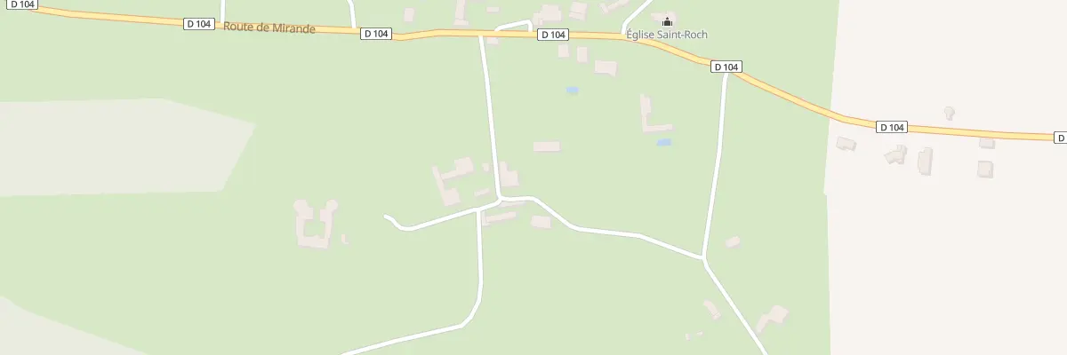 Plan du 195 Chem du Village à Loubersan