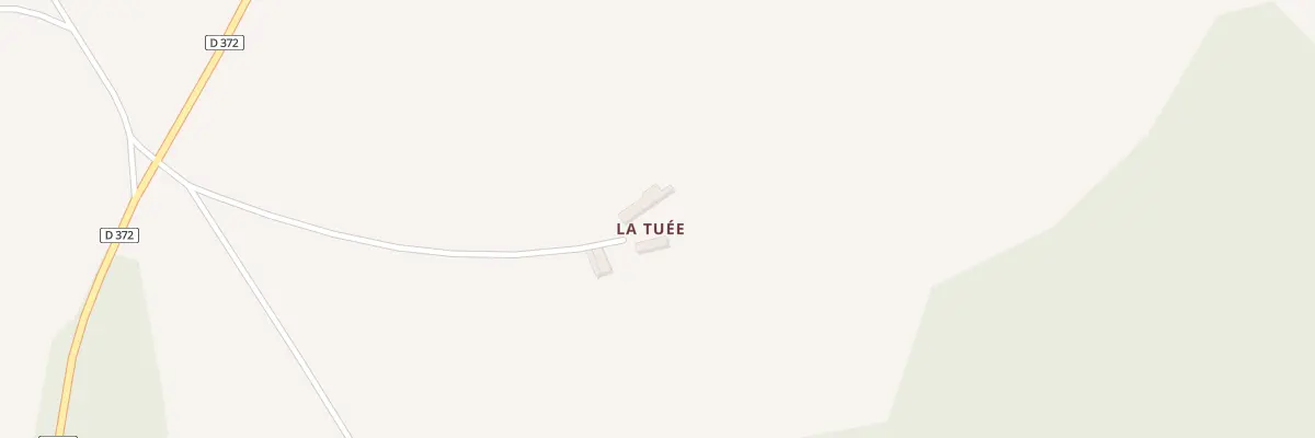 Plan du 112 La Tuee à Courgeoût