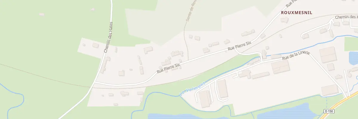 Plan du 22 Rue Pierre Six à Valmont