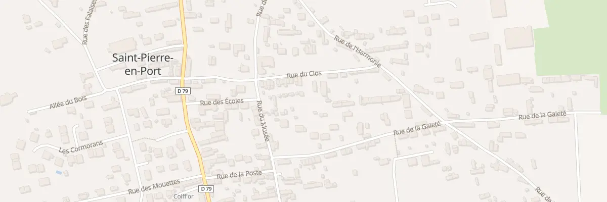 Plan du 22 Rue du Clos à Saint-Pierre-en-Port