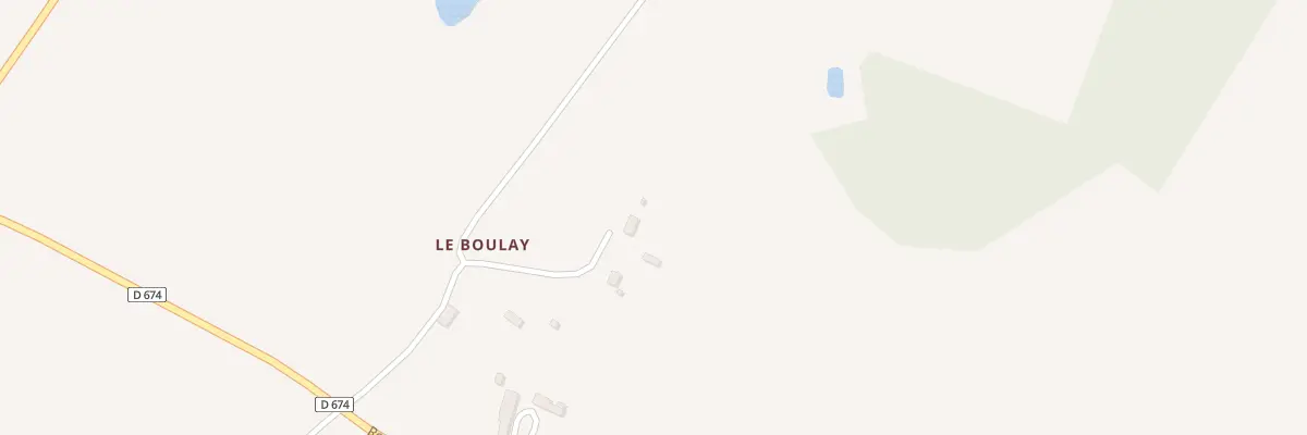Plan du 68 Le Boulay-nord à La Ferrière-au-Doyen