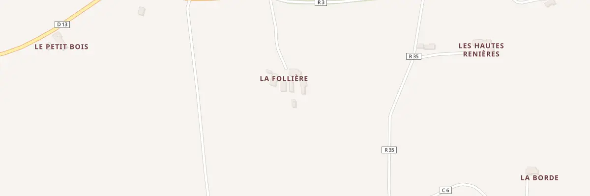 Plan du 5259 La Folliere à Villaines-sous-Lucé