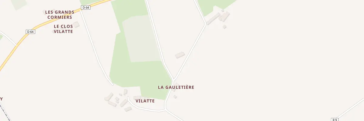 Plan du 5434 La Gibaudiere à Chahaignes