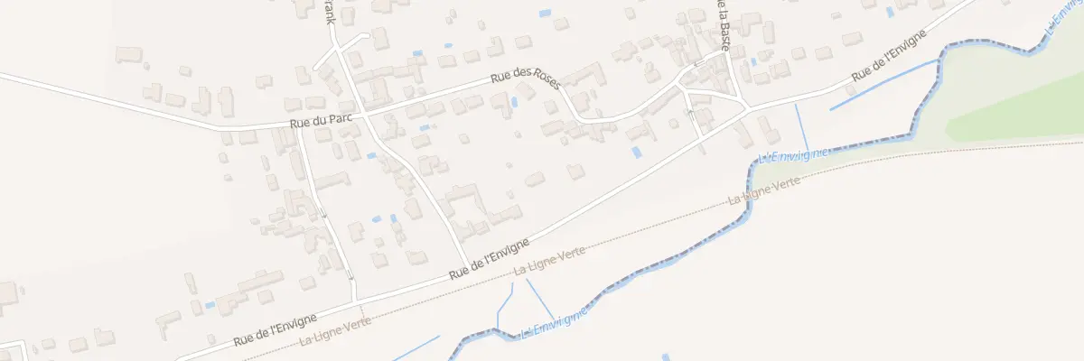 Plan du 27 Rue de l’Envigne à Thuré