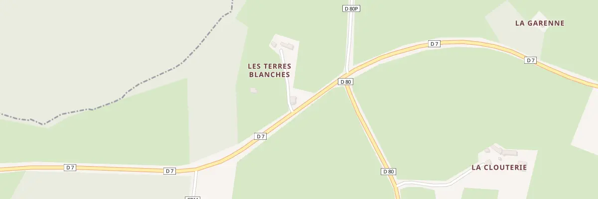 Plan du 5007 Les Terres Blanches à Saint-Denis-des-Coudrais