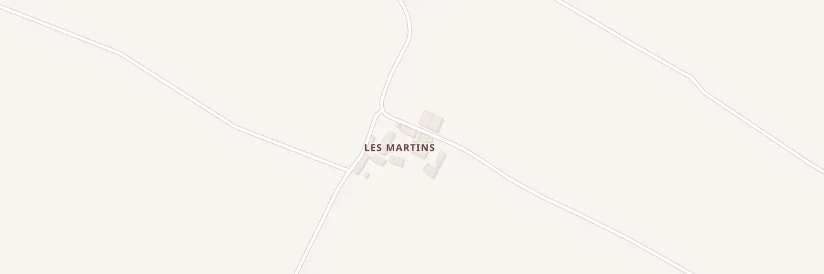 Plan du 11 Les Martins à Usseau