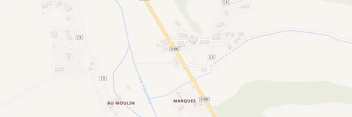 Plan du 2019 Rte de Condom à Saint-Lary