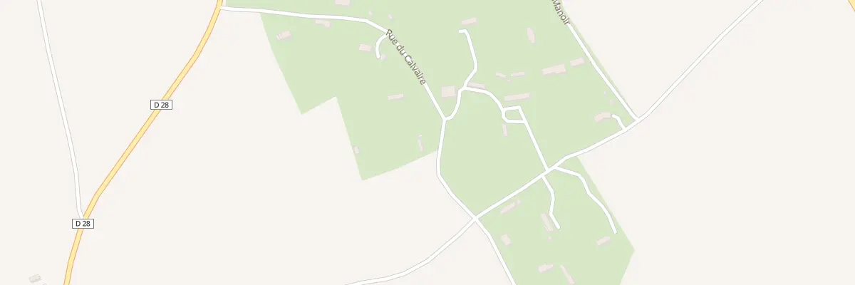 Plan du 338 Rue du Calvaire à Lieurey
