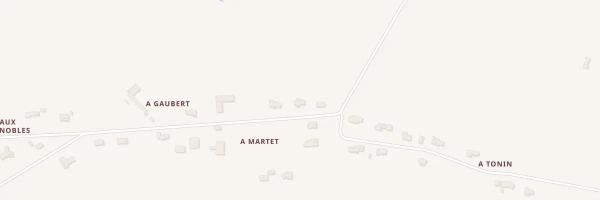 Plan de A Ginot à Saint-Jean-le-Comtal