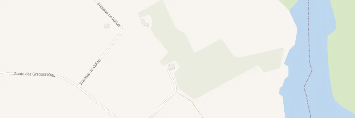 Plan du 1185 Rte des Graoussettes à Saint-Colomb-de-Lauzun