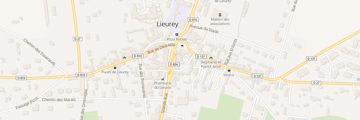 Plan du 3A Grande Rue à Lieurey
