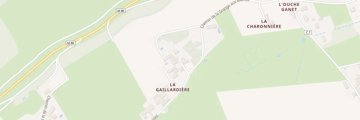 Plan du 5141 La Gaillardiere à Berthenay