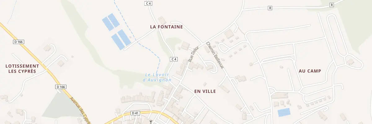 Plan du 17 Rue Delor à La Romieu