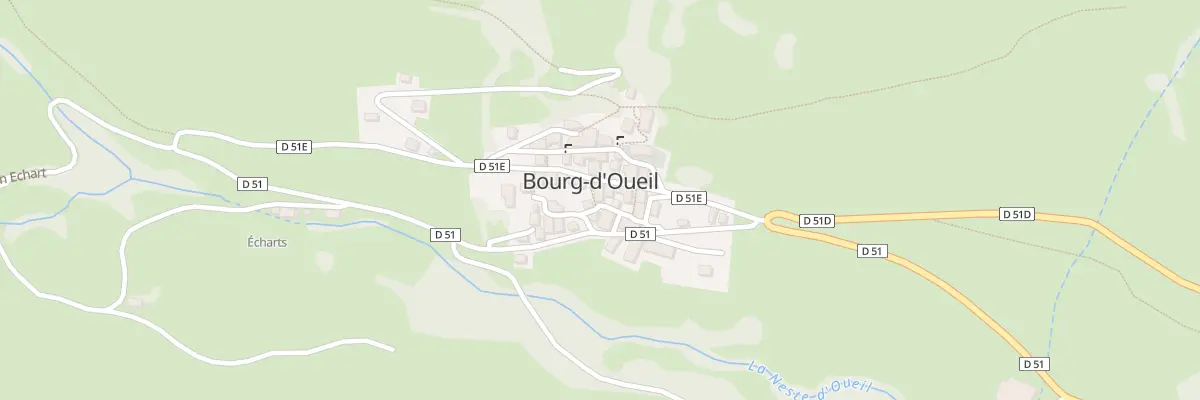 Plan du 6 Rue du FERRADET à Bourg-d’Oueil