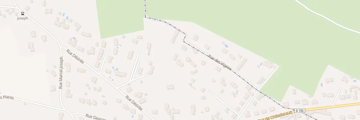 Plan du 17B Rue des Vignes à Thuré