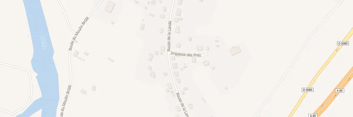 Plan du 49 Rte de la Lande à Saint-Léon-sur-l’Isle
