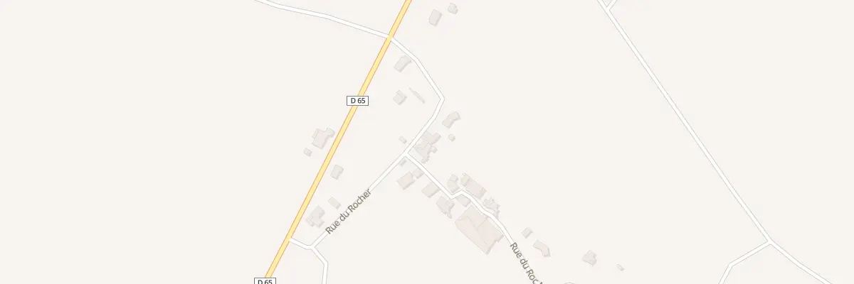 Plan du 6 Rue du Rocher à Souffrignac