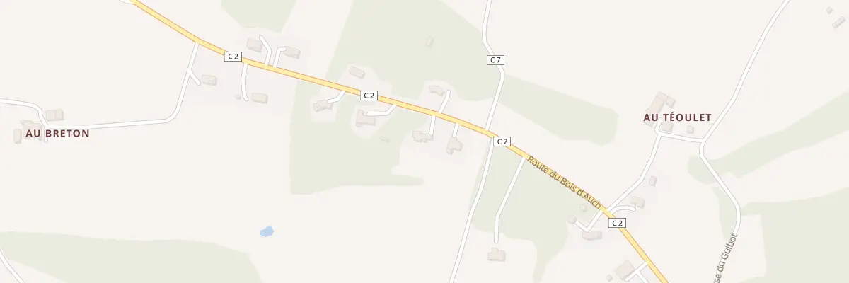 Plan du 5090 Rte du Bois d’Auch à Ordan-Larroque