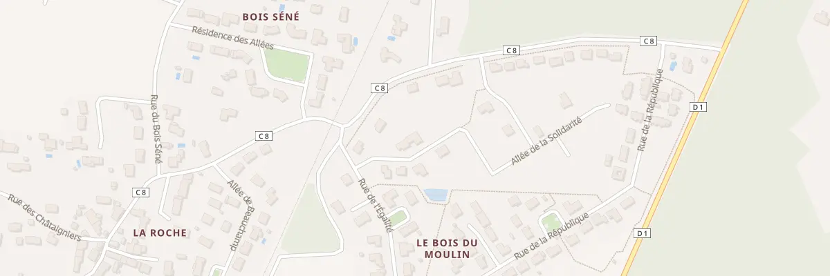 Plan du 22 Rue de la Laïcité à Saint-Julien-l’Ars