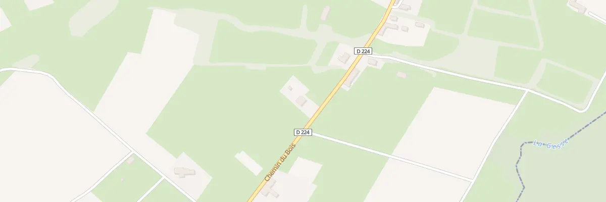 Plan du 16 Che du Bois à Arné