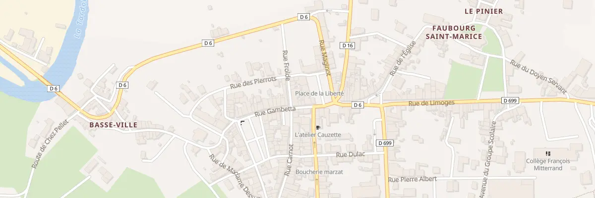Plan du 3 Rue Froide à Montbron