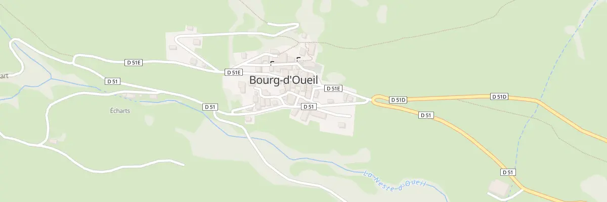 Plan du 2B Rue du POUY LOUBY à Bourg-d’Oueil
