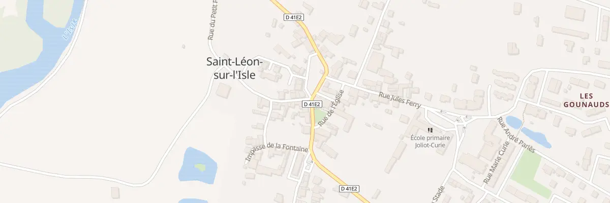 Plan du 101 Rte de la Gare à Saint-Léon-sur-l’Isle