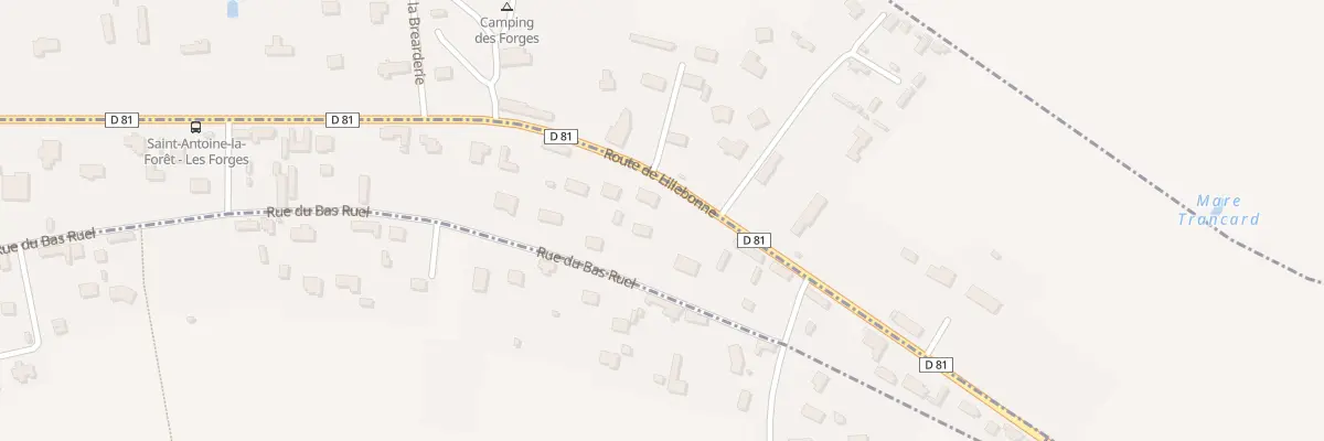 Plan du 10B Rue du Bas Ruel à Saint-Nicolas-de-la-Taille