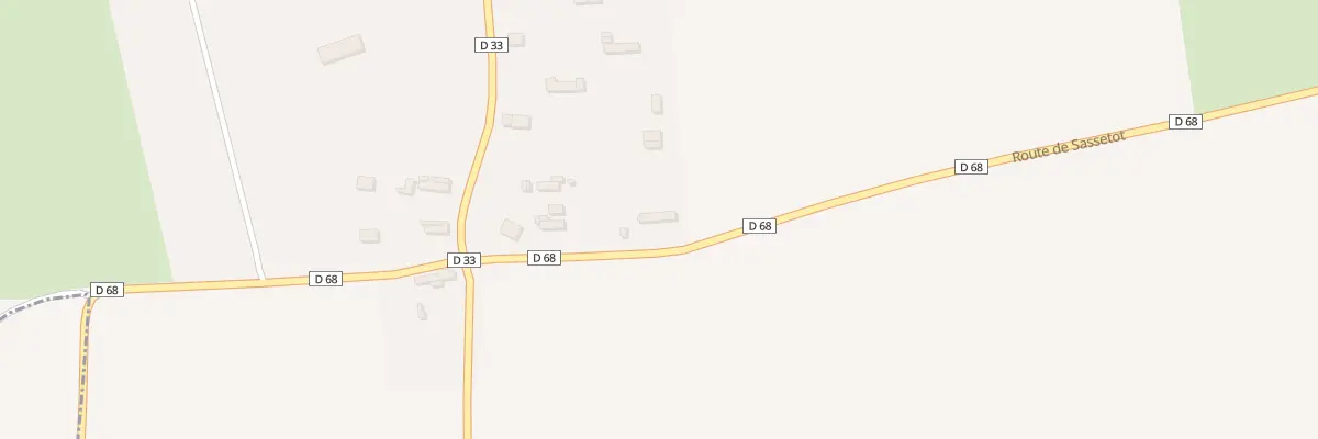 Plan du 69 Rte de Sassetot à Ancretteville-sur-Mer
