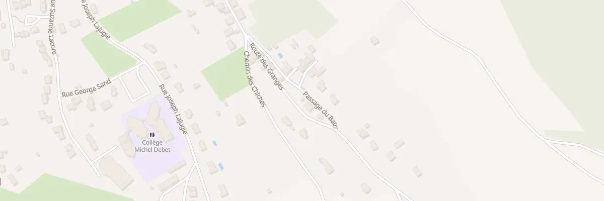 Plan du 2 Rpe des Granges à Tocane-Saint-Apre
