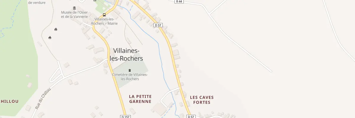 Plan du 46 Rue des Caves Fortes à Villaines-les-Rochers
