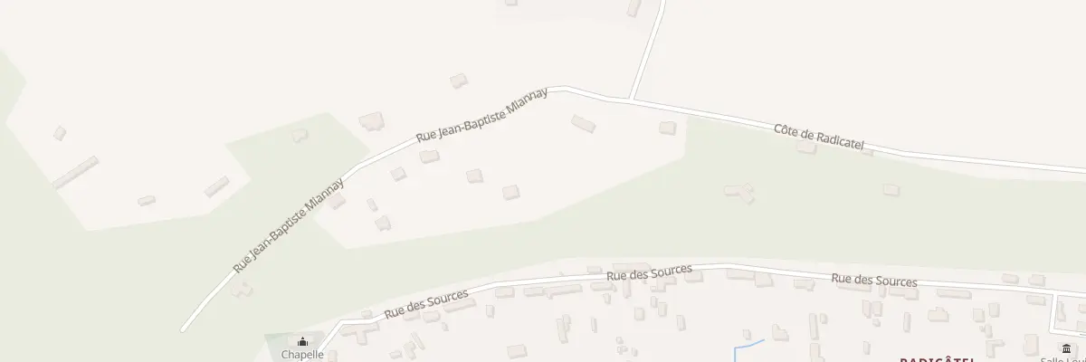 Plan du 1 Rue Jean Baptiste Miannay à Saint-Jean-de-Folleville