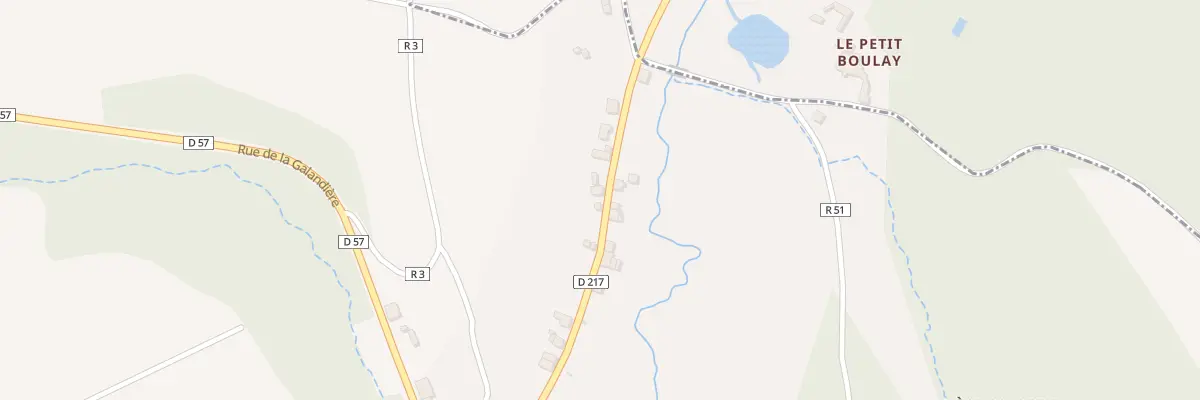 Plan du 20 Rue de Vaucecour à Villaines-les-Rochers