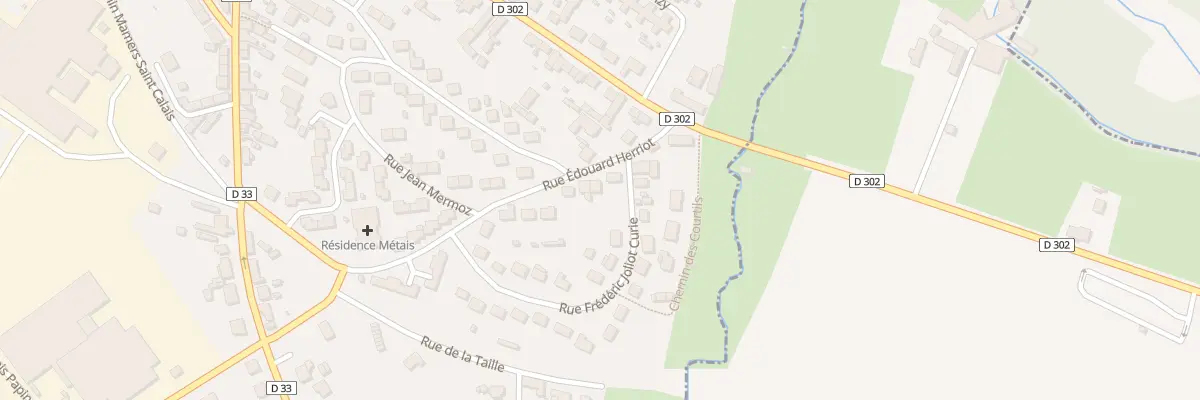 Plan du 5 Rue Edouard Herriot à Connerré