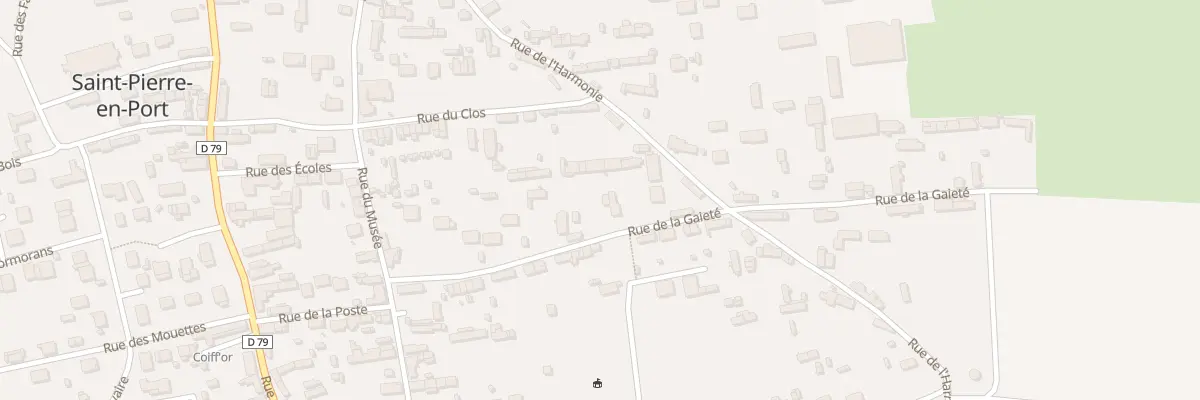 Plan du 23 Rue de la Gaiete à Saint-Pierre-en-Port