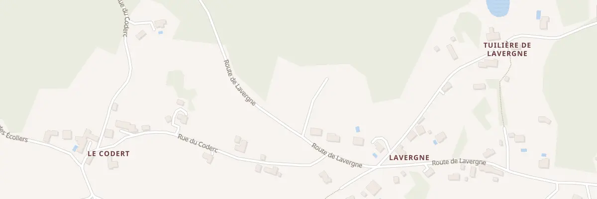 Plan du 9000 Le Caudereau à Eyraud-Crempse-Maurens
