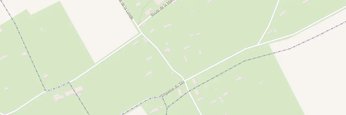 Plan du 99 Rte de la Londe à Saint-Victor-de-Chrétienville